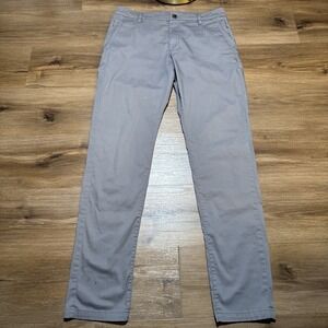 Birddogs Pants Mens 32x34 Gray Slim Fit Chino Stretch Performance 32". ‎  READ